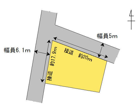 上野町　土地面積:249.32平米 ( 75.41坪 )　